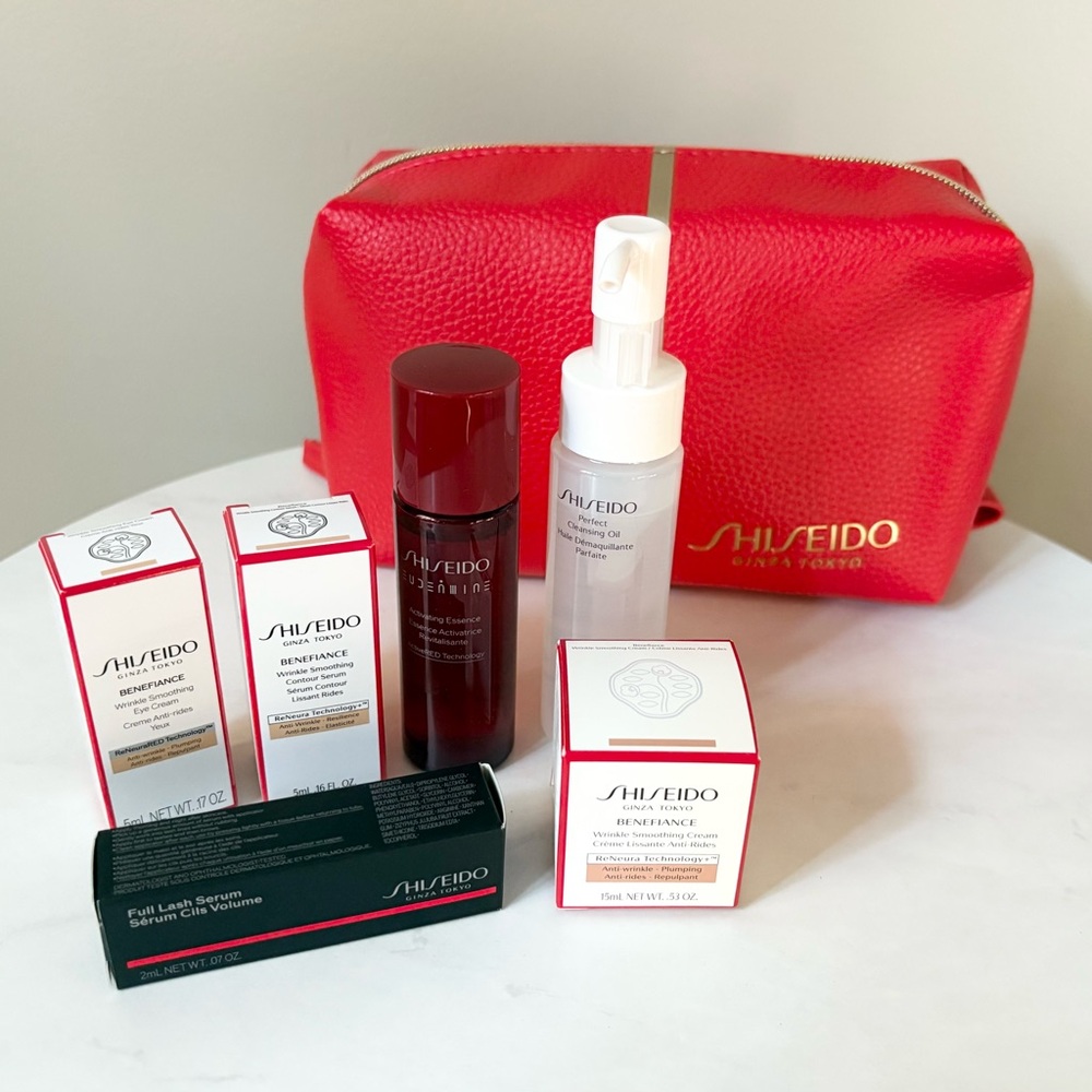 Shiseido Travel Skincare Essentials